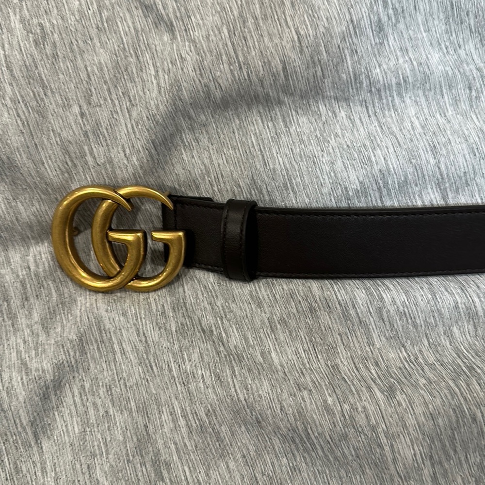 💯 Authentic Gucci Marmont Belt